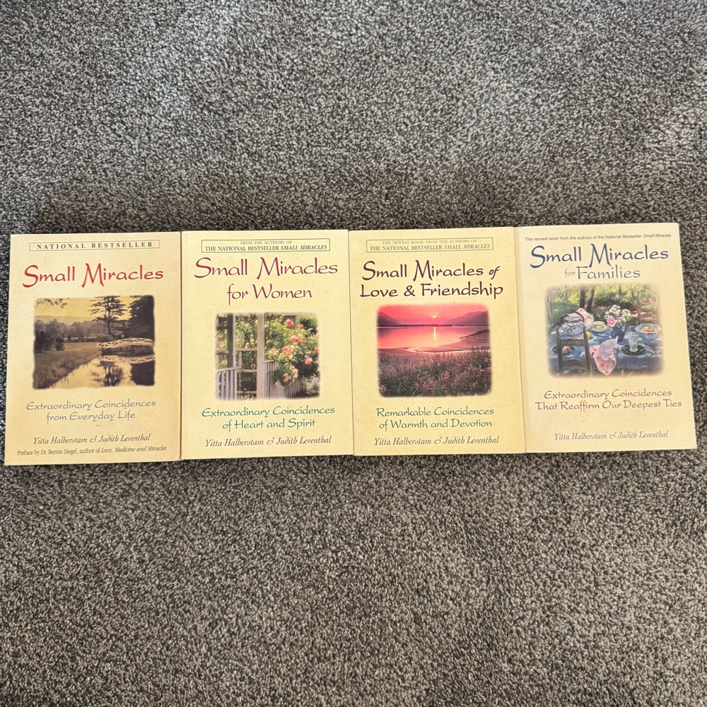 4 “Small Miracles” books
